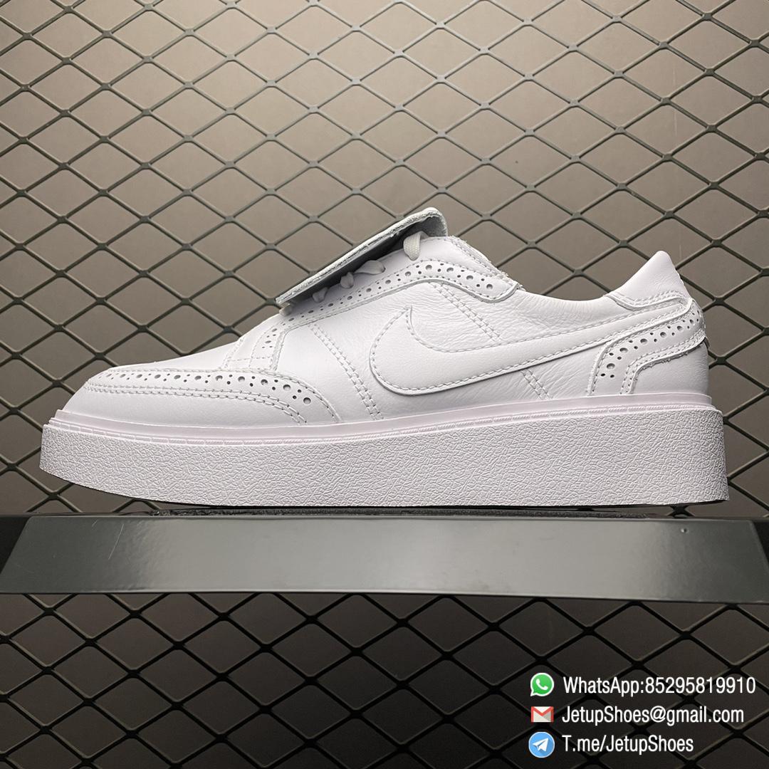 RepSneakers 2021 Nike G Dragon x Kwondo 1 Triple White SKU DH2482 100 Top Quality RepSnkrs 01