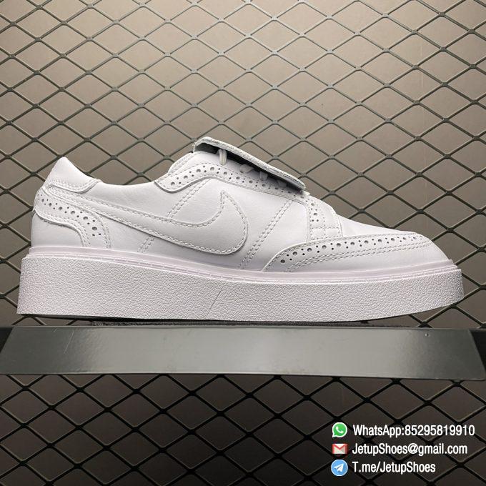 RepSneakers 2021 Nike G Dragon x Kwondo 1 Triple White SKU DH2482 100 Top Quality RepSnkrs 02
