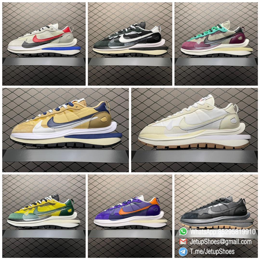 RepSneakers 2021 Sacai x Nike VaporWaffle Sesame Blue Void SKU DD1875 200 High Quality Snkrs 09