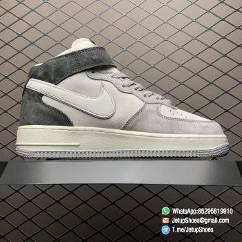 RepSneakers Air Force 1 07 Mid Sneakers Suede Overlay SKU DG9158 616 3M Effect NFC Function Top Quality Snkrs 02
