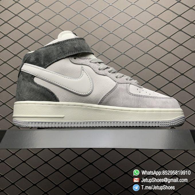 RepSneakers Air Force 1 07 Mid Sneakers Suede Overlay SKU DG9158 616 3M Effect NFC Function Top Quality Snkrs 02