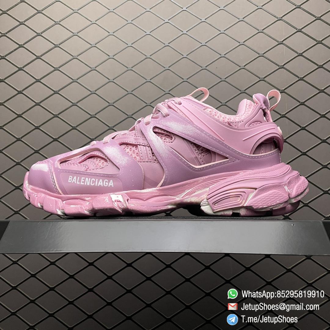 RepSneakers Balenciaga Womens Track Sneaker Faded Pink SKU 542436 W3CN2 5000 Top Quality SNKRS 01