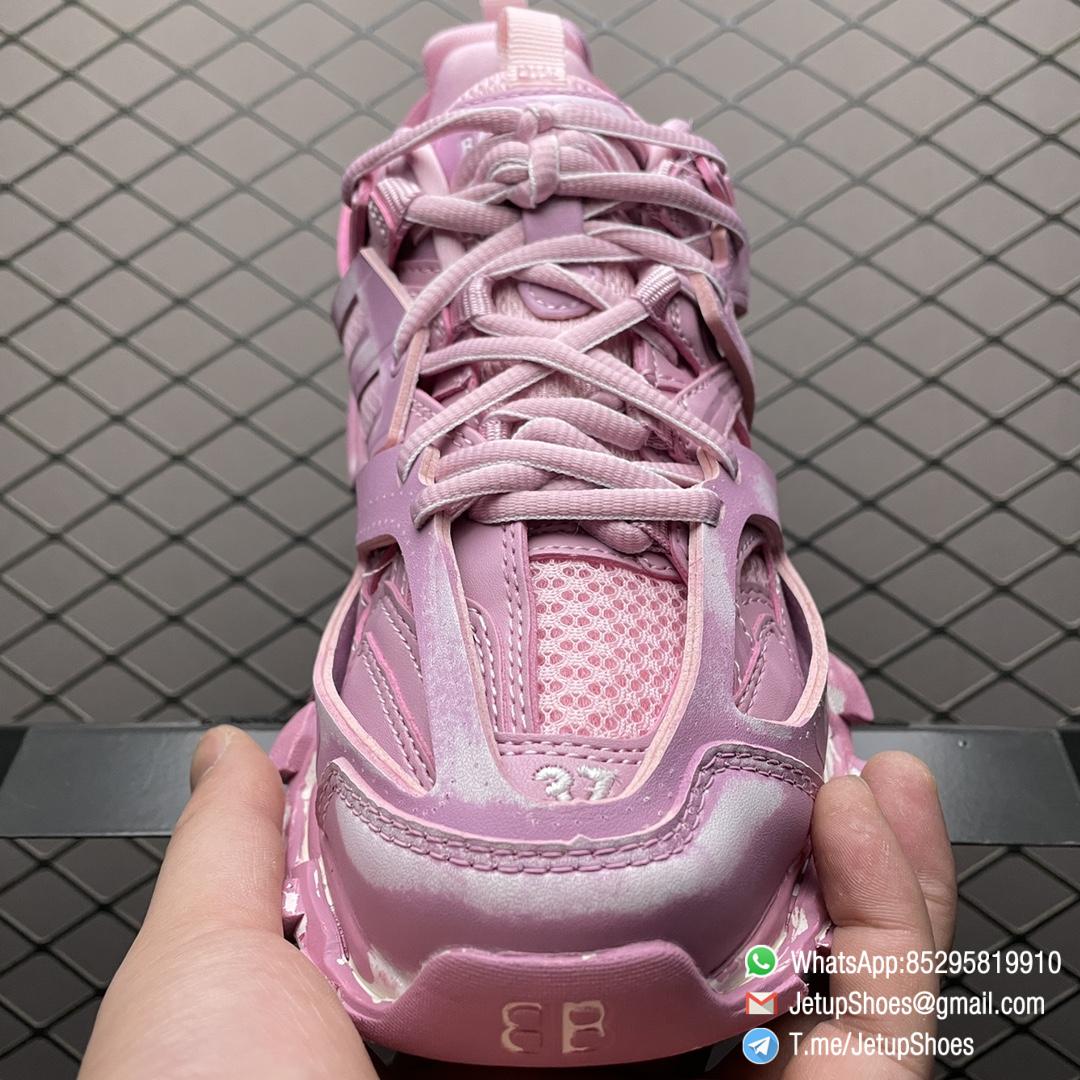 RepSneakers Balenciaga Womens Track Sneaker Faded Pink SKU 542436 W3CN2 5000 Top Quality SNKRS 03