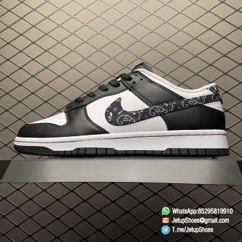 RepSneakers Nike Dunk Low Black Paisley SKU DH4401 100 Best Clone Support Shoes 01