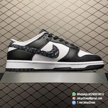 RepSneakers Nike Dunk Low Black Paisley SKU DH4401 100 Best Clone Support Shoes 02