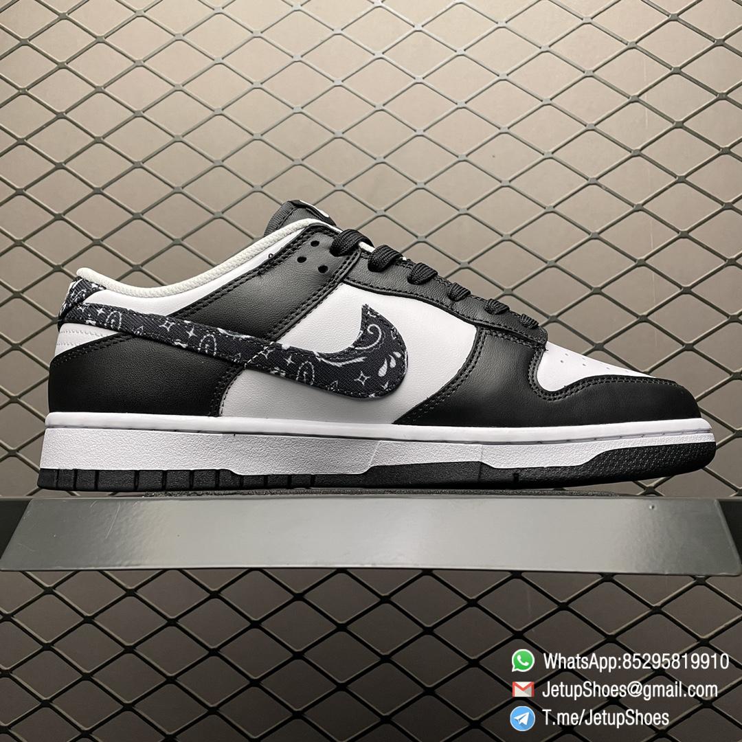 RepSneakers Nike Dunk Low Black Paisley SKU DH4401 100 Best Clone Support Shoes 02