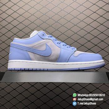 Replica AJ1 2021 Womens Air Jordan 1 Low University Blue SKU DC0774 050 Best RepSneakers 02