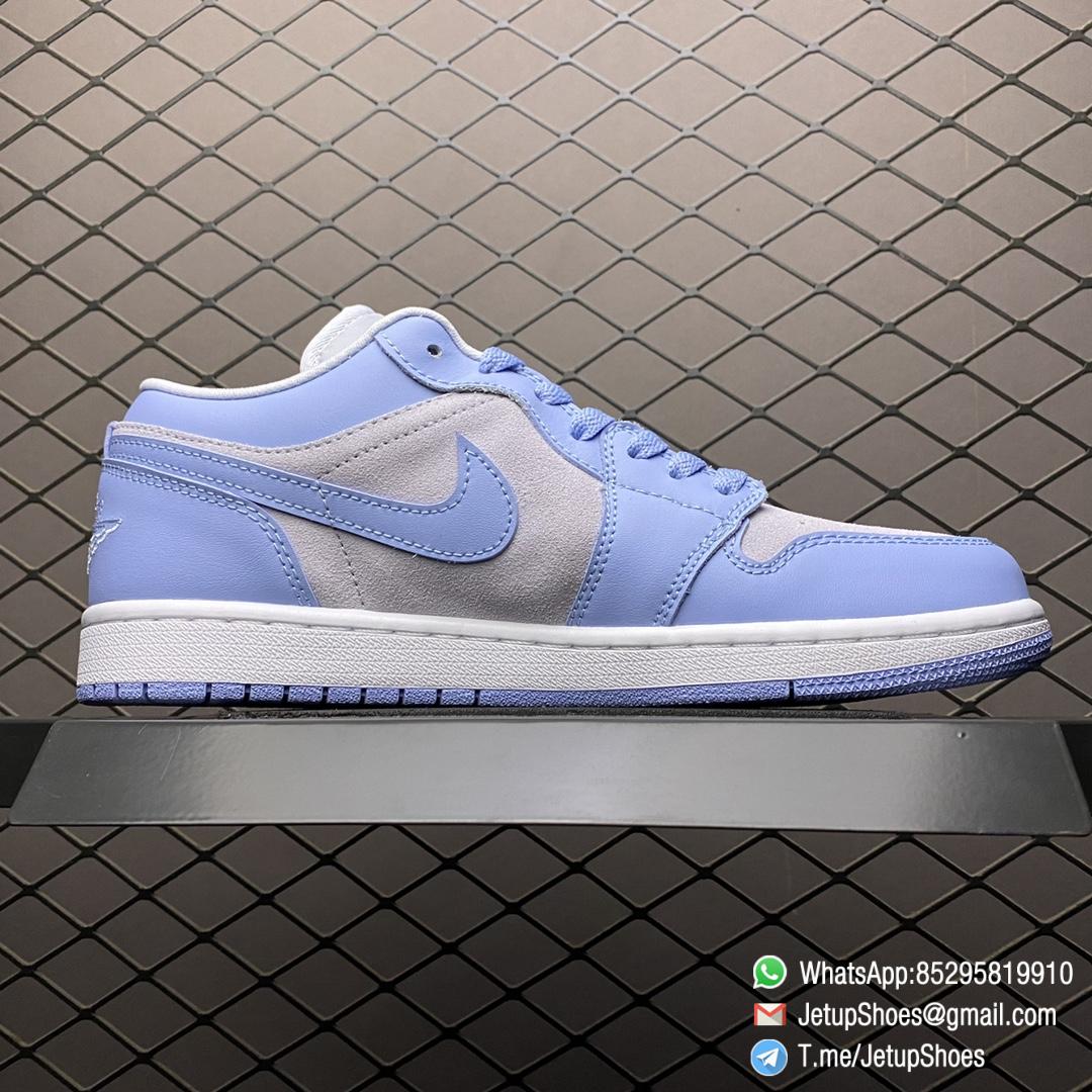 Replica AJ1 2021 Womens Air Jordan 1 Low University Blue SKU DC0774 050 Best RepSneakers 02