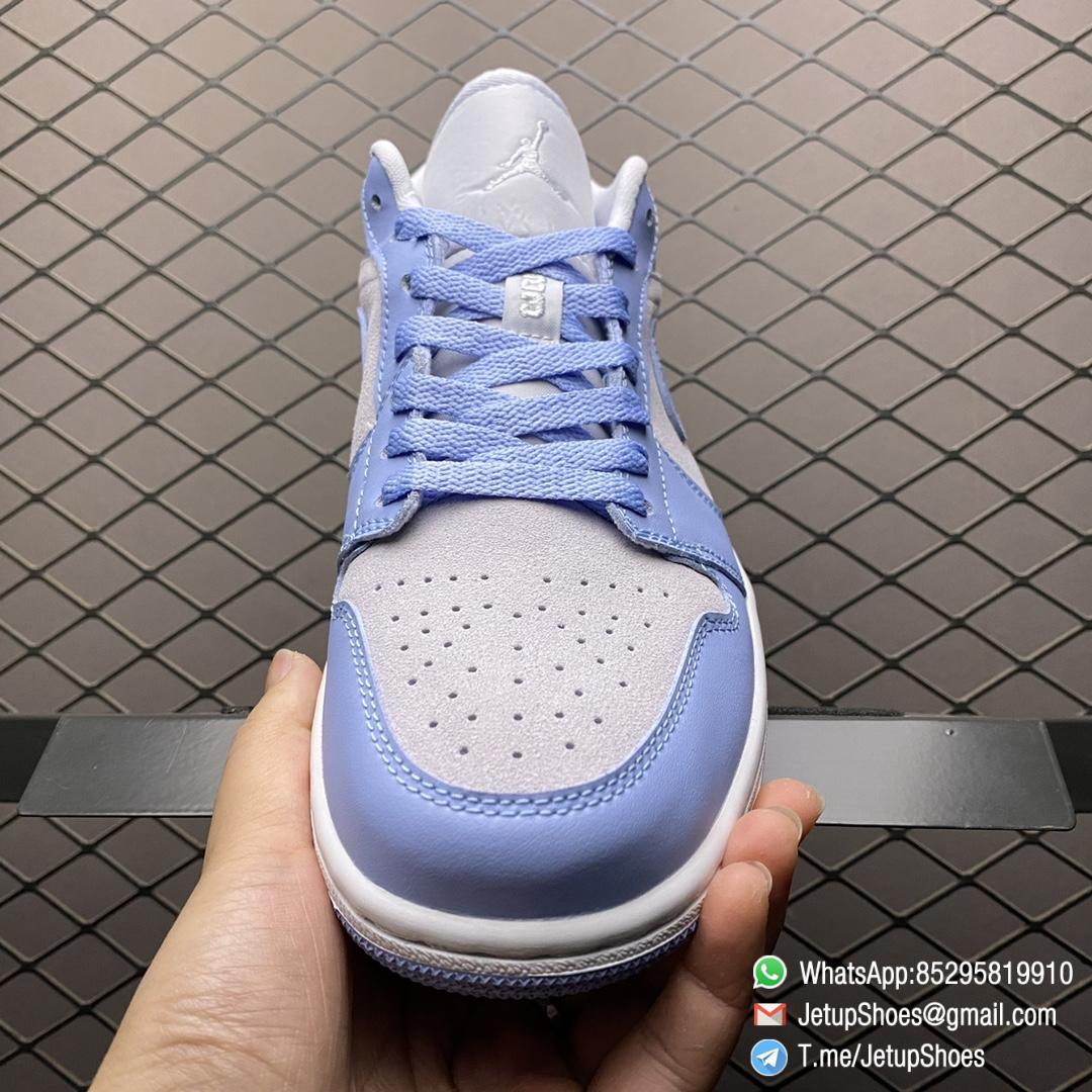Replica AJ1 2021 Womens Air Jordan 1 Low University Blue SKU DC0774 050 Best RepSneakers 03 Replica AJ1 2021 Womens Air Jordan 1 Low University Blue SKU DC0774 050 Best RepSneakers 03