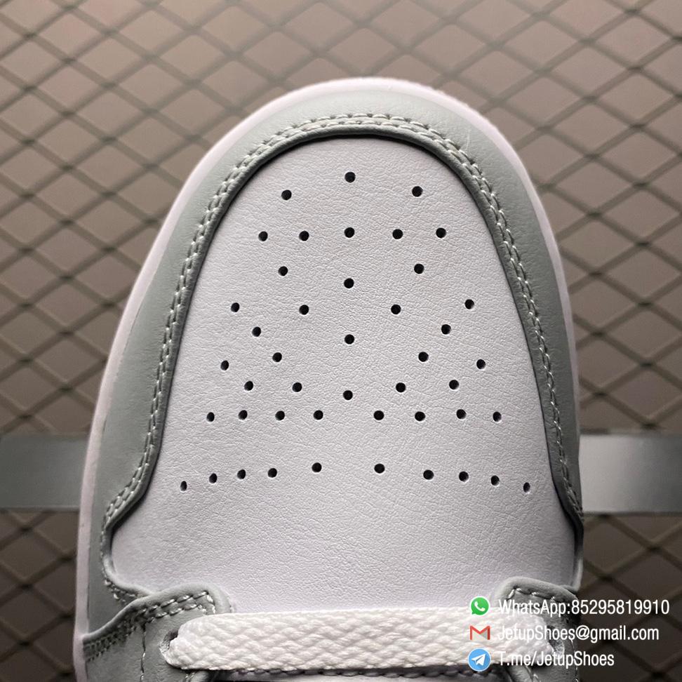 Replica Air Jordan 1 Mid Light Smoke Grey Basketball Shoes SKU 54724 078 Top Quality RepSneakers 07