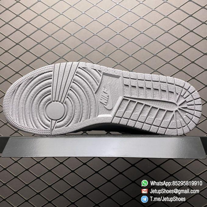 Replica Air Jordan 1 Mid Light Smoke Grey Basketball Shoes SKU 54724 078 Top Quality RepSneakers 08