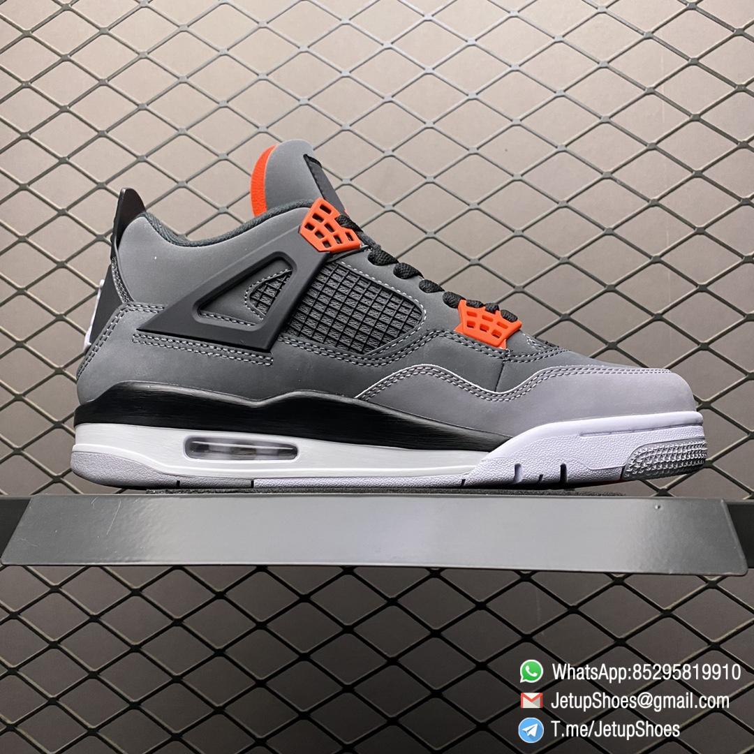 Replica Air Jordan 4 Retro Infrared Basketball Sneakers Top Quality RepSneakers 02