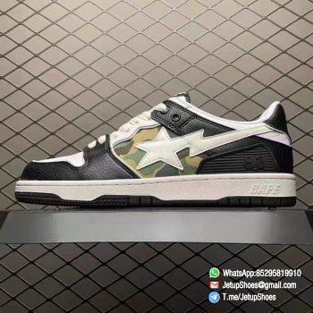 RepSneakers Bape Sneakers Sk8 Sta Black Camo Black Camo SKU 1H20191033 Top Quality Rep Bape Sneakers 01