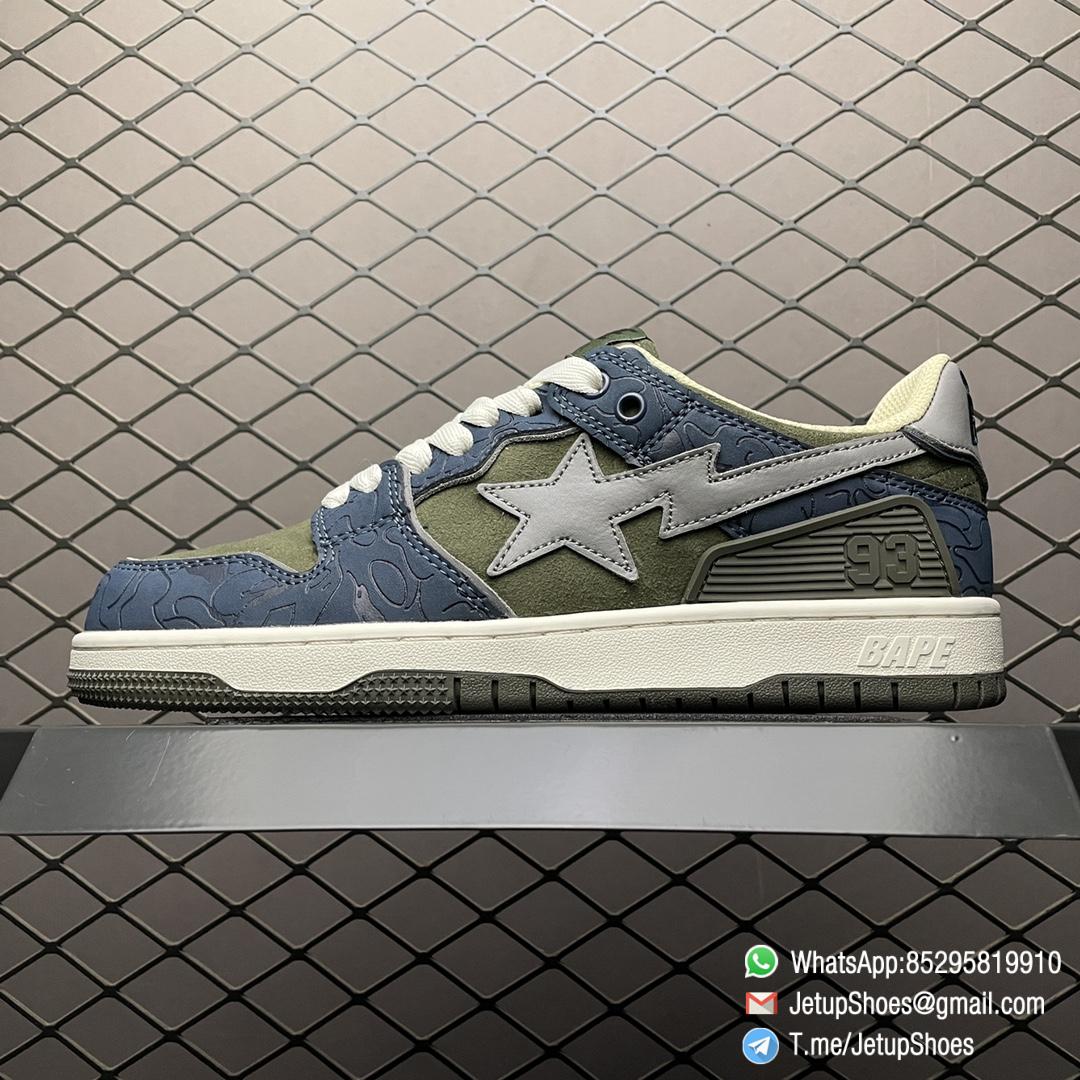 RepSneakers Human Made Bape Sta Sk8 To Nigo Low Army Green SKU 1G70191030 Top Quality Rep Bape Sneakers 01 RepSneakers Human Made Bape Sta Sk8 To Nigo Low Army Green SKU 1G70191030 Top Quality Rep Bape Sneakers 01