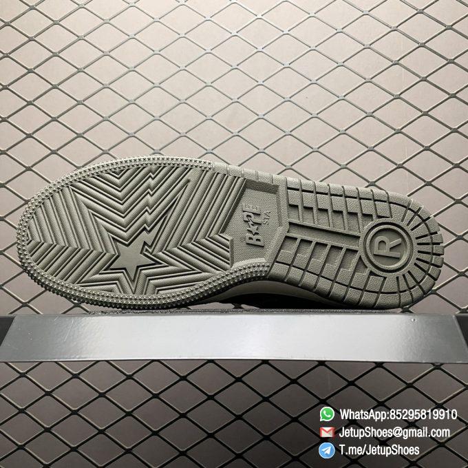 RepSneakers Human Made Bape Sta Sk8 To Nigo Low Army Green SKU 1G70191030 Top Quality Rep Bape Sneakers 05