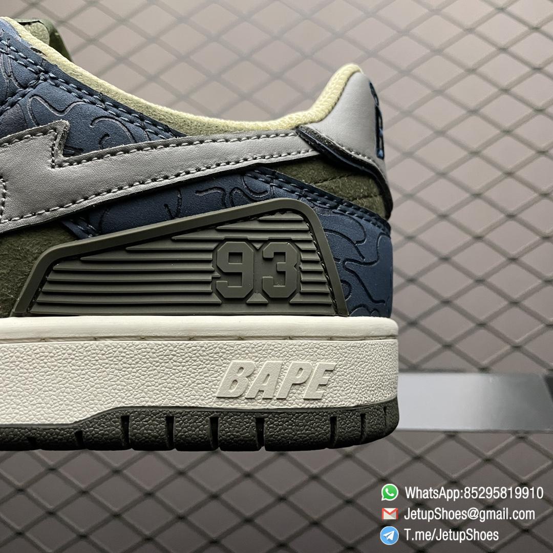 RepSneakers Human Made Bape Sta Sk8 To Nigo Low Army Green SKU 1G70191030 Top Quality Rep Bape Sneakers 08 RepSneakers Human Made Bape Sta Sk8 To Nigo Low Army Green SKU 1G70191030 Top Quality Rep Bape Sneakers 08
