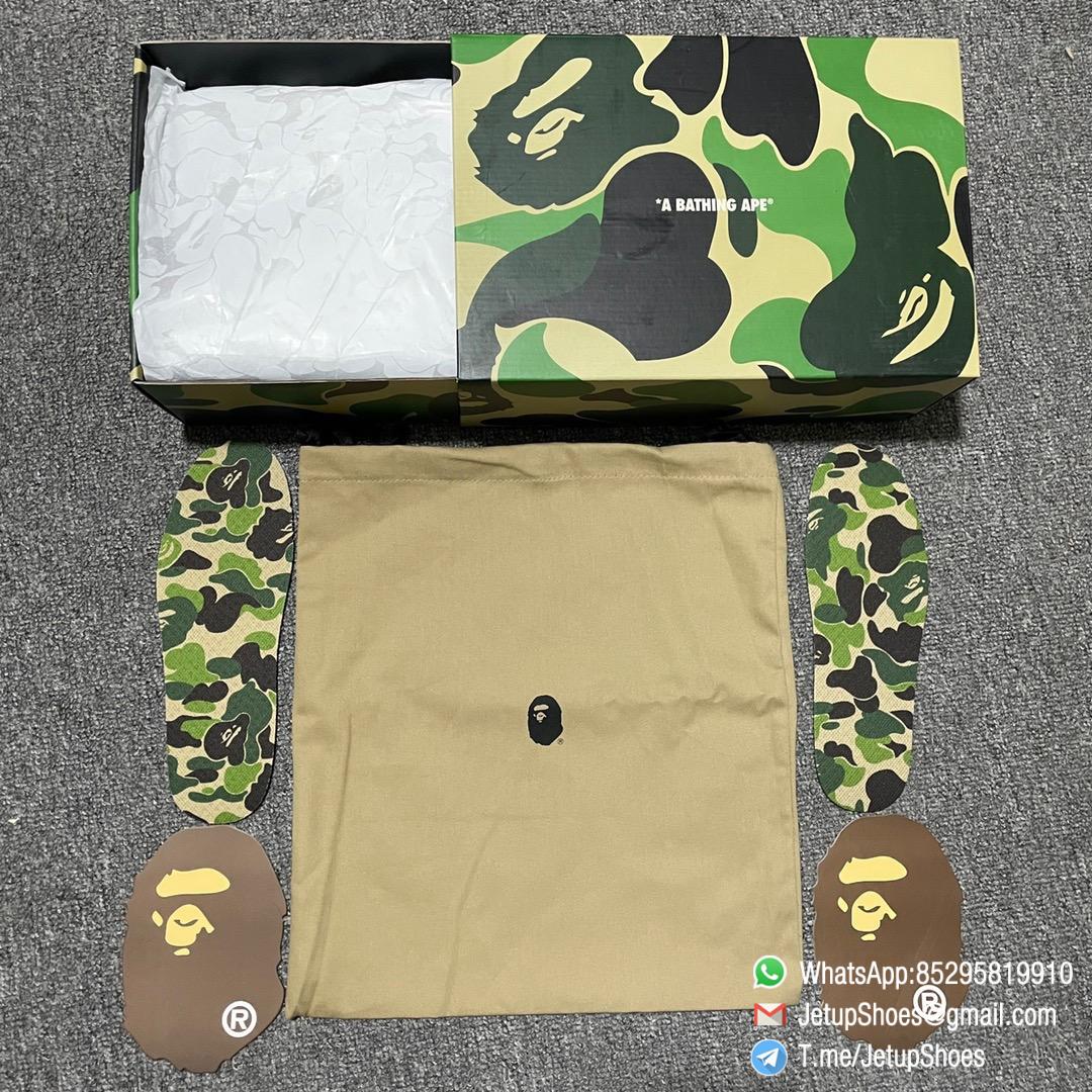 RepSneakers Human Made Bape Sta Sk8 To Nigo Low Army Green SKU 1G70191030 Top Quality Rep Bape Sneakers 09