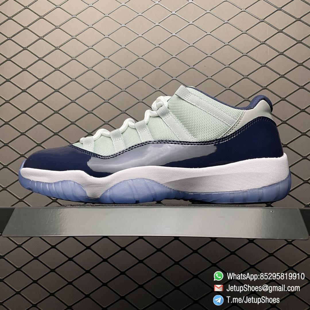 RepSneakers Air Jordan 11 Retro Low Georgetown Sneakers SKU 528895 007 Best Replica AJ11 SNKRS 01