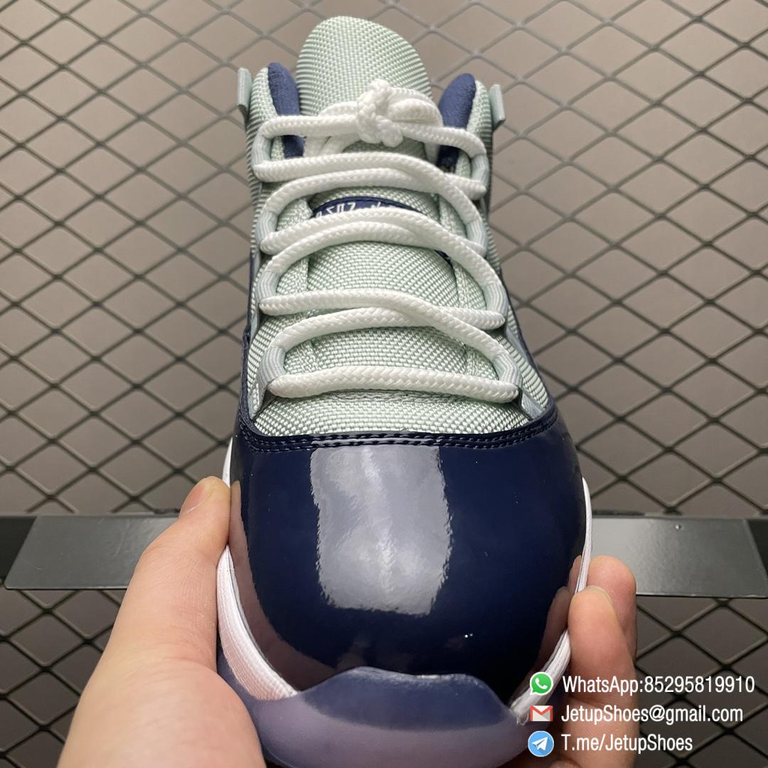 RepSneakers Air Jordan 11 Retro Low Georgetown Sneakers SKU 528895 007 Best Replica AJ11 SNKRS 05