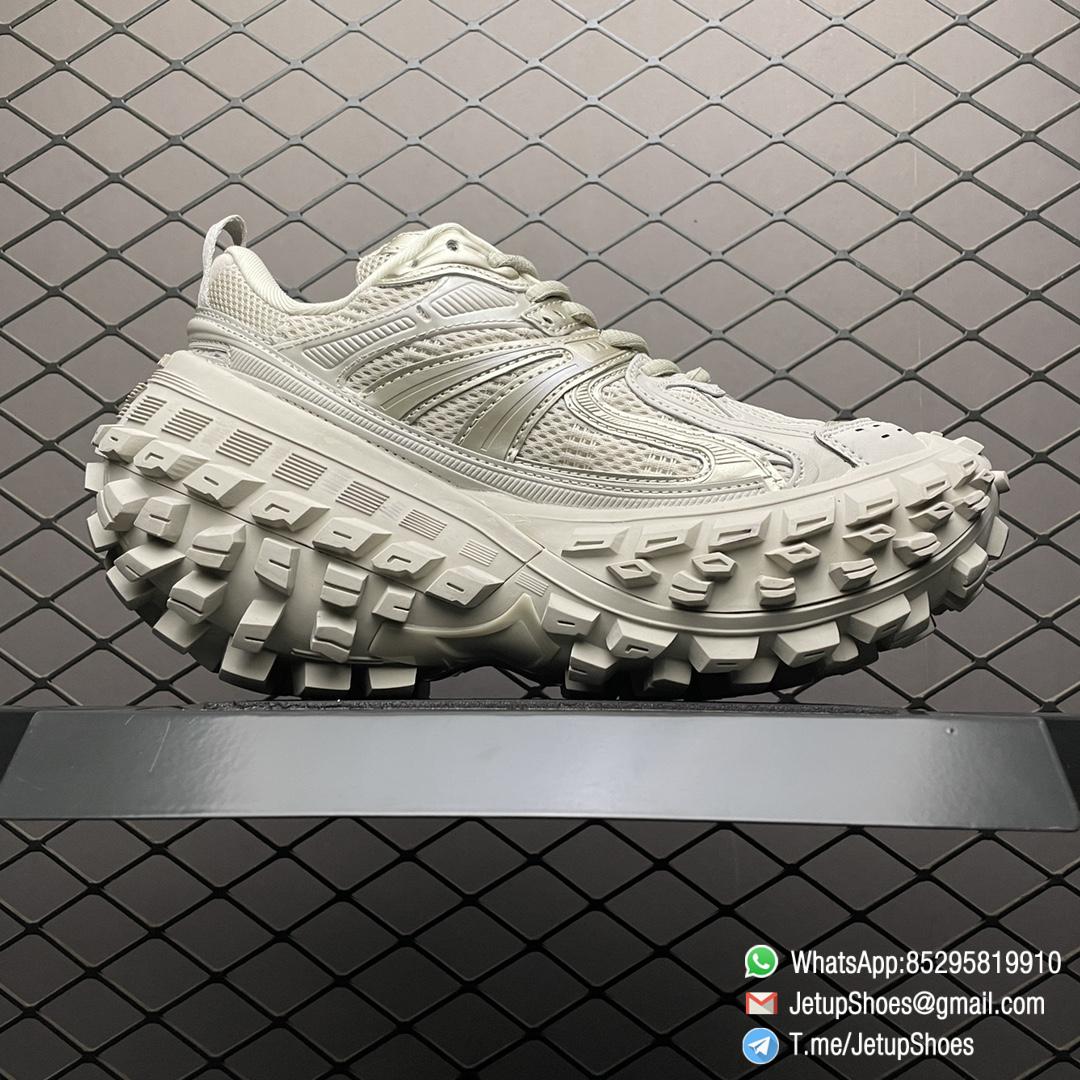 Best Clone Balenciaga Defender Seaker In Beige Mesh and Nylon SKU 685613W2RA69700 2 Best Clone Balenciaga Defender Seaker In Beige Mesh and Nylon SKU 685613W2RA69700 2