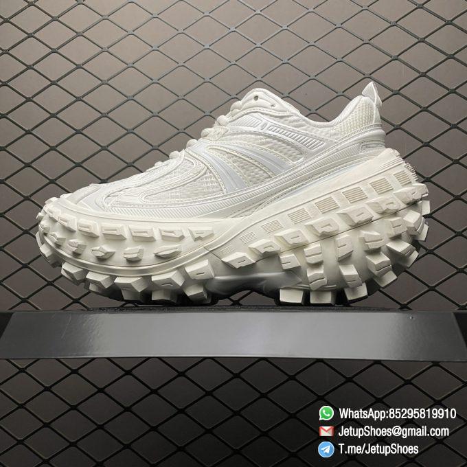 Best Clone Balenciaga Defender Seaker In White Mesh and Nylon SKU 685610W2RA61000 1