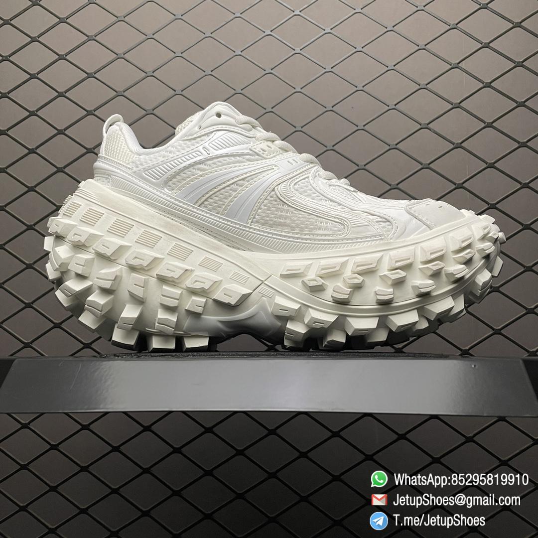 Best Clone Balenciaga Defender Seaker In White Mesh and Nylon SKU 685610W2RA61000 2 Best Clone Balenciaga Defender Seaker In White Mesh and Nylon SKU 685610W2RA61000 2