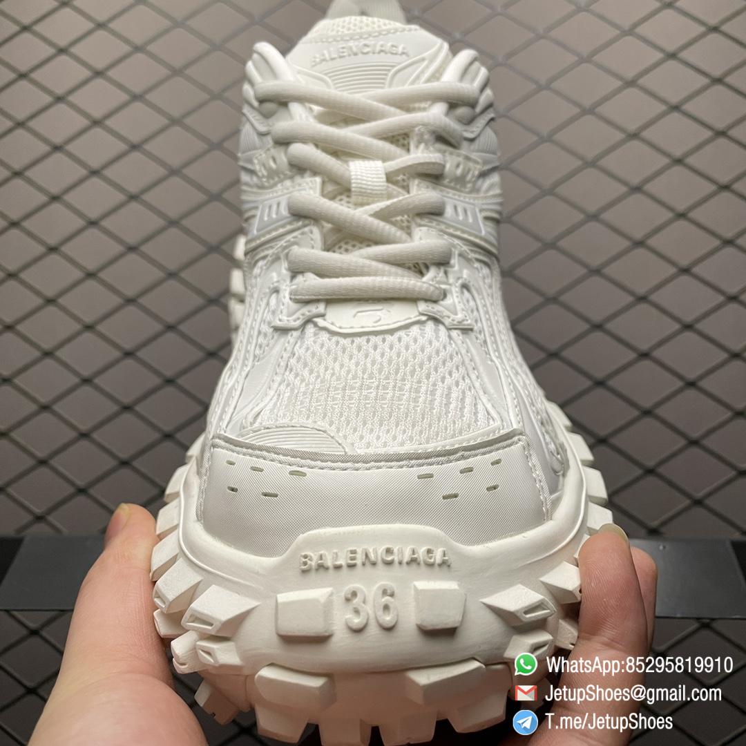 Best Clone Balenciaga Defender Seaker In White Mesh and Nylon SKU 685610W2RA61000 3 Best Clone Balenciaga Defender Seaker In White Mesh and Nylon SKU 685610W2RA61000 3