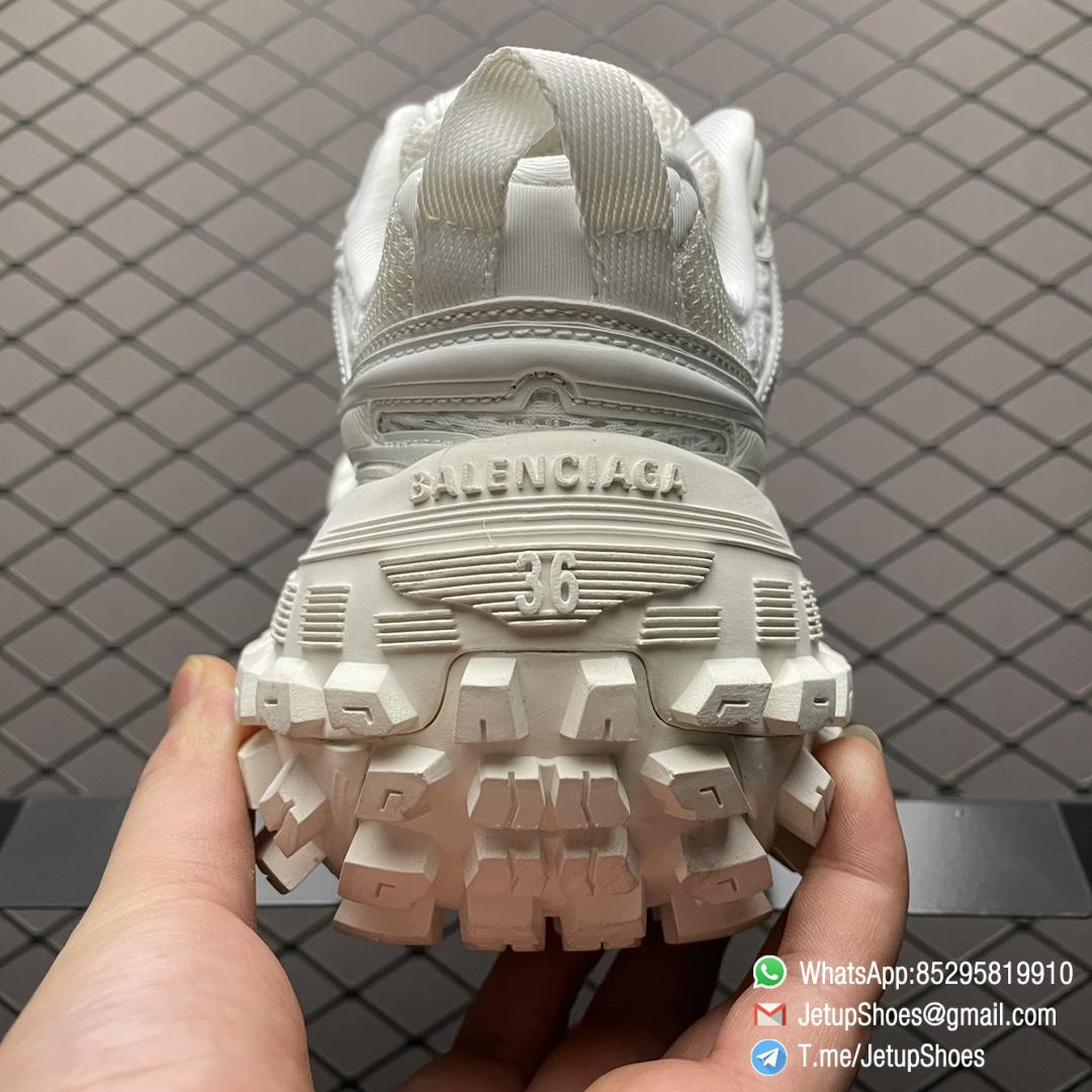 Best Clone Balenciaga Defender Seaker In White Mesh and Nylon SKU 685610W2RA61000 4 Best Clone Balenciaga Defender Seaker In White Mesh and Nylon SKU 685610W2RA61000 4