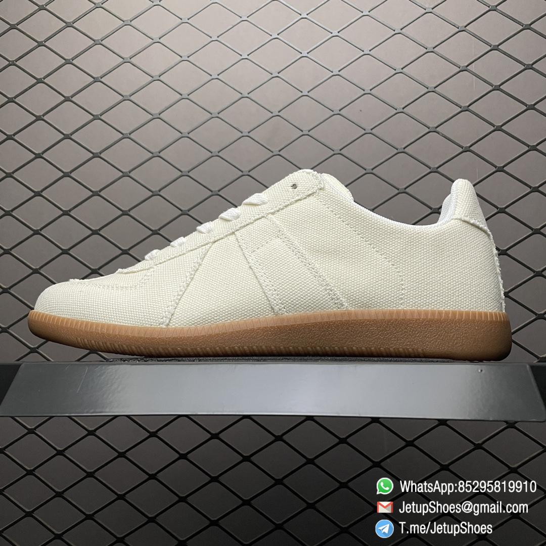 Best Fake Maison Margiela Replica Sneakers Dirty White SKU S58WS0109 Top Quality 01