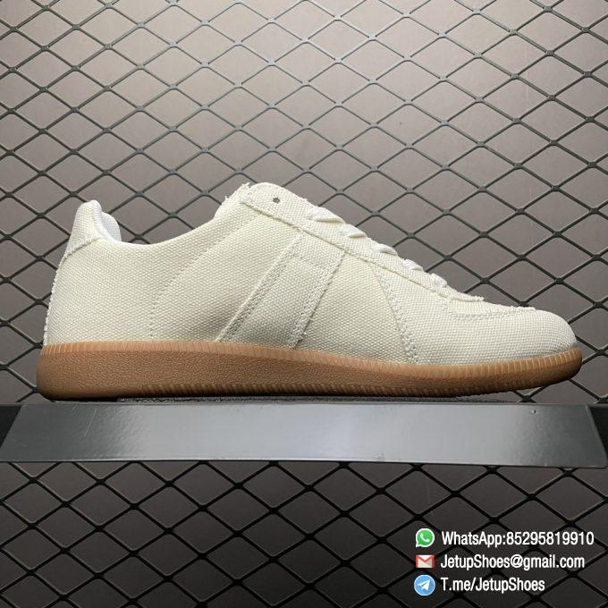 Best Fake Maison Margiela Replica Sneakers Dirty White SKU S58WS0109 Top Quality 02