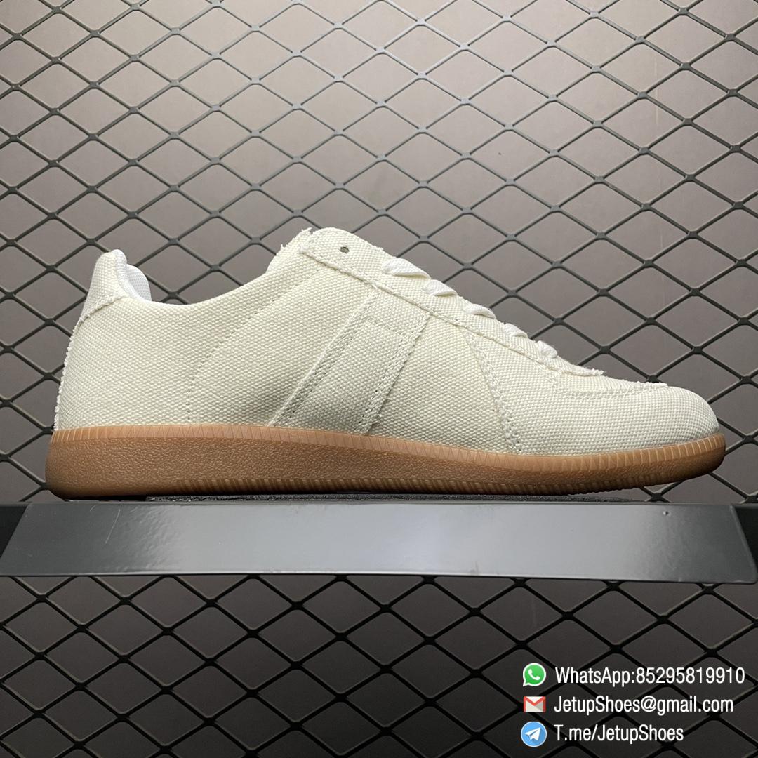 Best Fake Maison Margiela Replica Sneakers Dirty White SKU S58WS0109 Top Quality 02