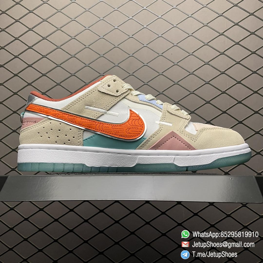 Best Rep Nike Dunk Low Scrap Shapeless x Formless x Limitless SKU DQ4975 181 Super Clone Sneakers 03