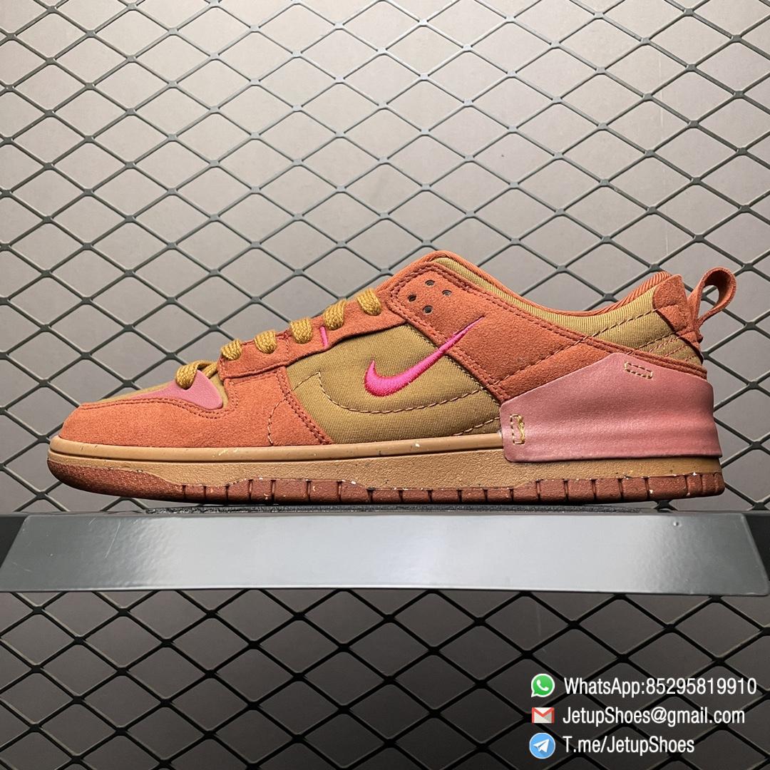 Best RepSnekaer Dunk Low Disrupt 2 Desert Bronze SKU DH4402 200 Top Quality Snkrs 01