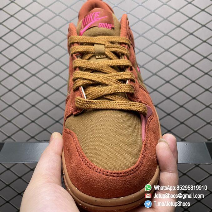 Best RepSnekaer Dunk Low Disrupt 2 Desert Bronze SKU DH4402 200 Top Quality Snkrs 03