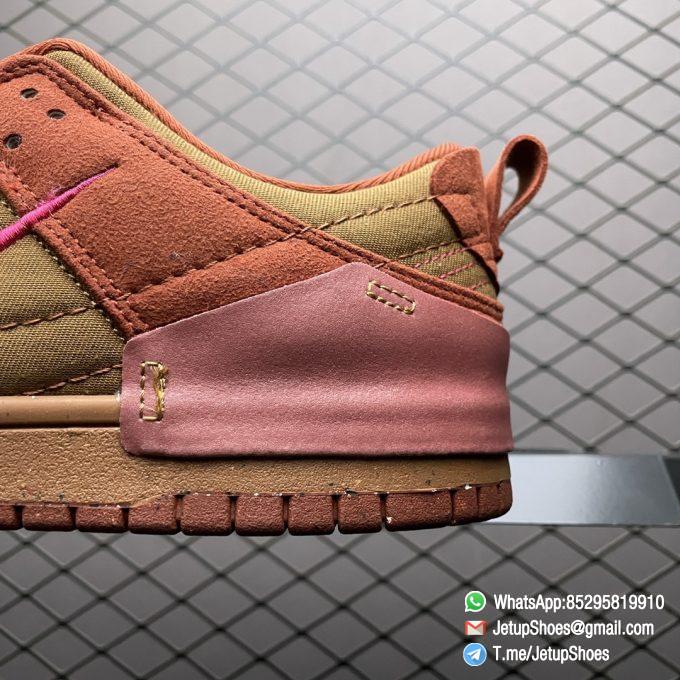 Best RepSnekaer Dunk Low Disrupt 2 Desert Bronze SKU DH4402 200 Top Quality Snkrs 08