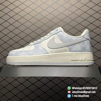 Best Replica Air Force 1 07 Sneakers Beige Haze Blue SKU CL5568 663 Top Rep AF1 01
