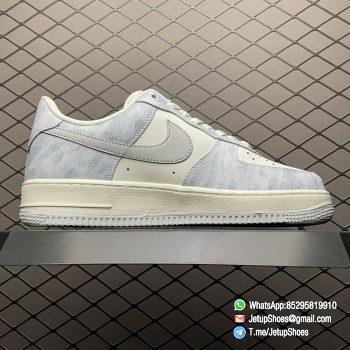 Best Replica Air Force 1 07 Sneakers Beige Haze Blue SKU CL5568 663 Top Rep AF1 02