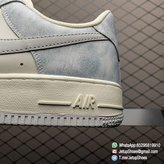 Best Replica Air Force 1 07 Sneakers Beige Haze Blue SKU CL5568 663 Top Rep AF1 07
