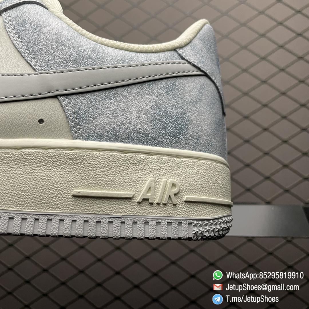 Best Replica Air Force 1 07 Sneakers Beige Haze Blue SKU CL5568 663 Top Rep AF1 07