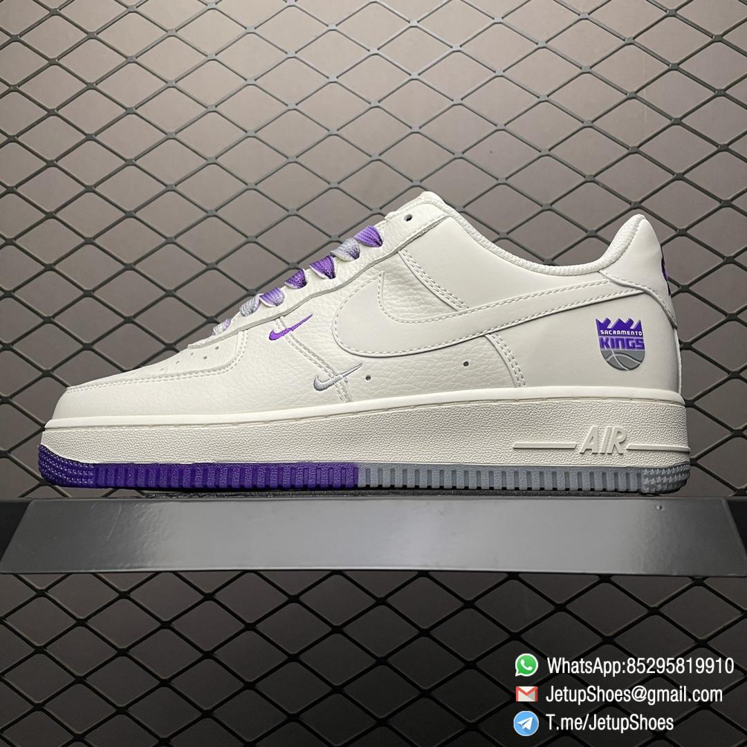 Best Replica Air Force 1 NAB Sacramento Kings City Limited Sneakers SKU NK6928 205 Top AF1 Sneakers 01