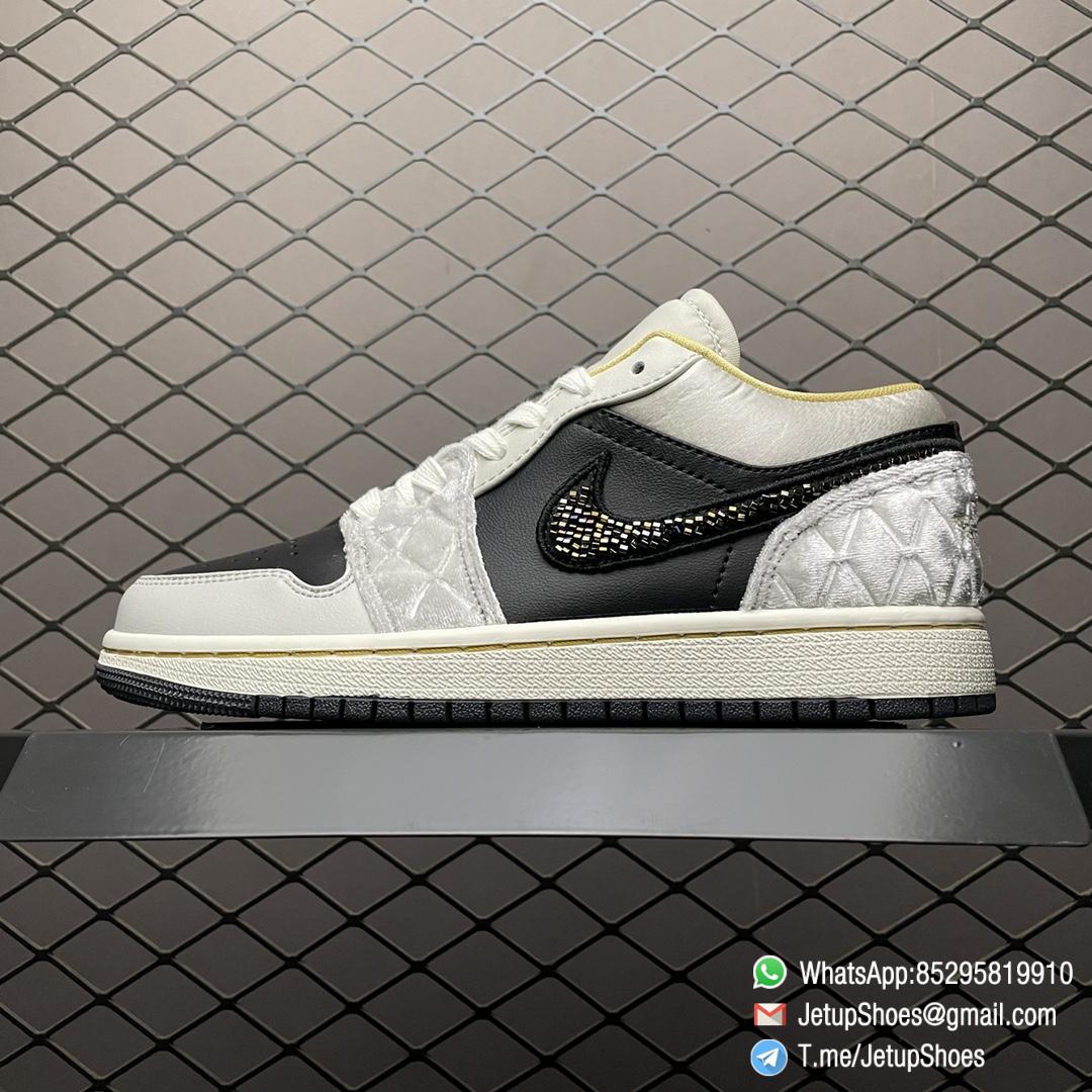 Best Replica Air Jordan 1 Low SE Beaded Swoosh SKU DV1762 001 1 Best Replica Air Jordan 1 Low SE Beaded Swoosh SKU DV1762 001 1