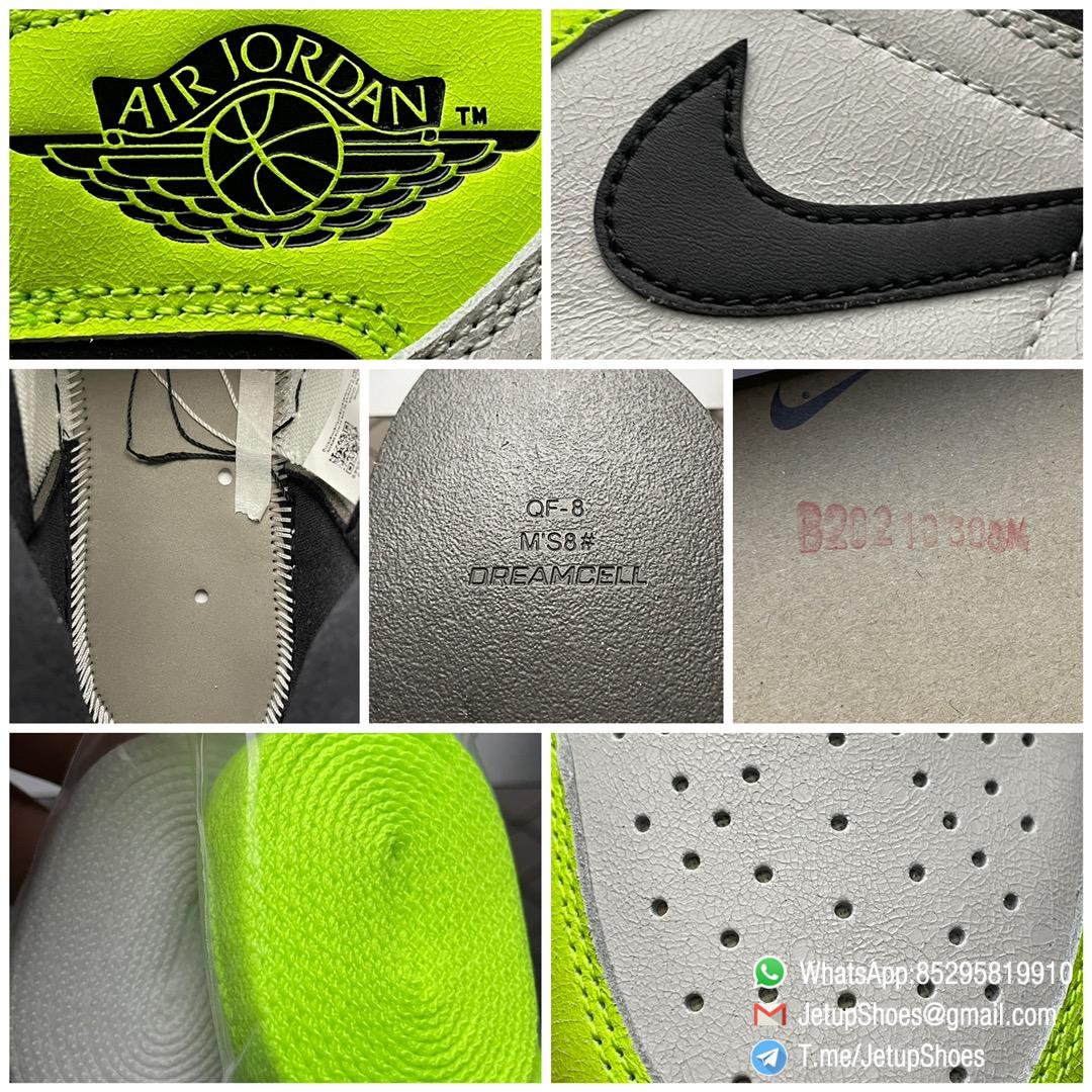 Best Replica Air Jordan 1 Retro High OG Volt Sneakers SKU 555088 70215 9