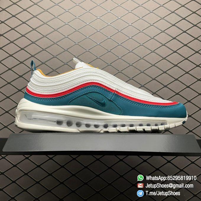 Best Replica Air Max 97 Cream White Green Red Running Shoes SKU DC3494 995 2