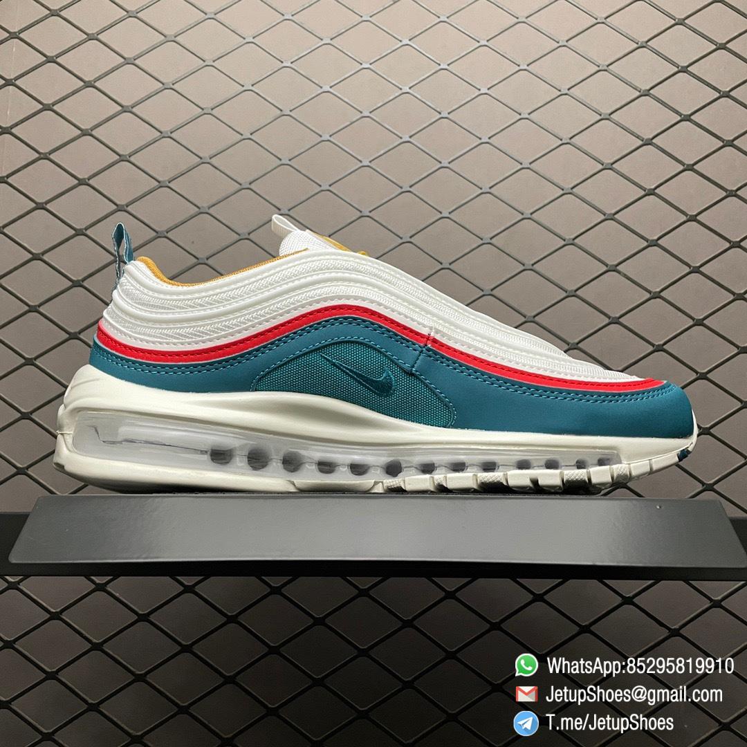 Best Replica Air Max 97 Cream White Green Red Running Shoes SKU DC3494 995 2