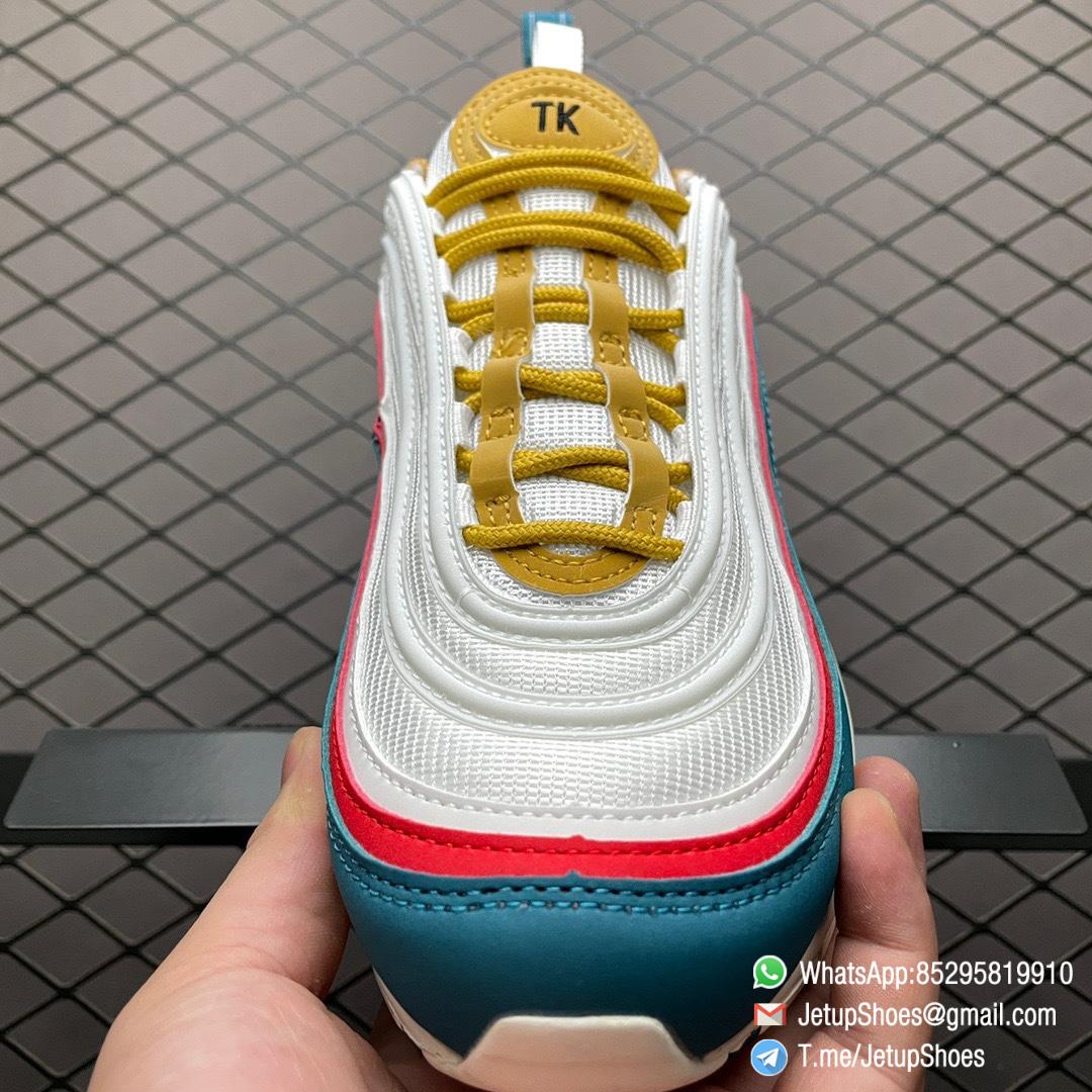 Best Replica Air Max 97 Cream White Green Red Running Shoes SKU DC3494 995 3 Best Replica Air Max 97 Cream White Green Red Running Shoes SKU DC3494 995 3