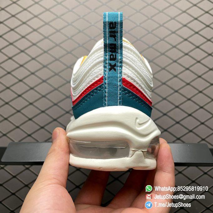 Best Replica Air Max 97 Cream White Green Red Running Shoes SKU DC3494 995 4
