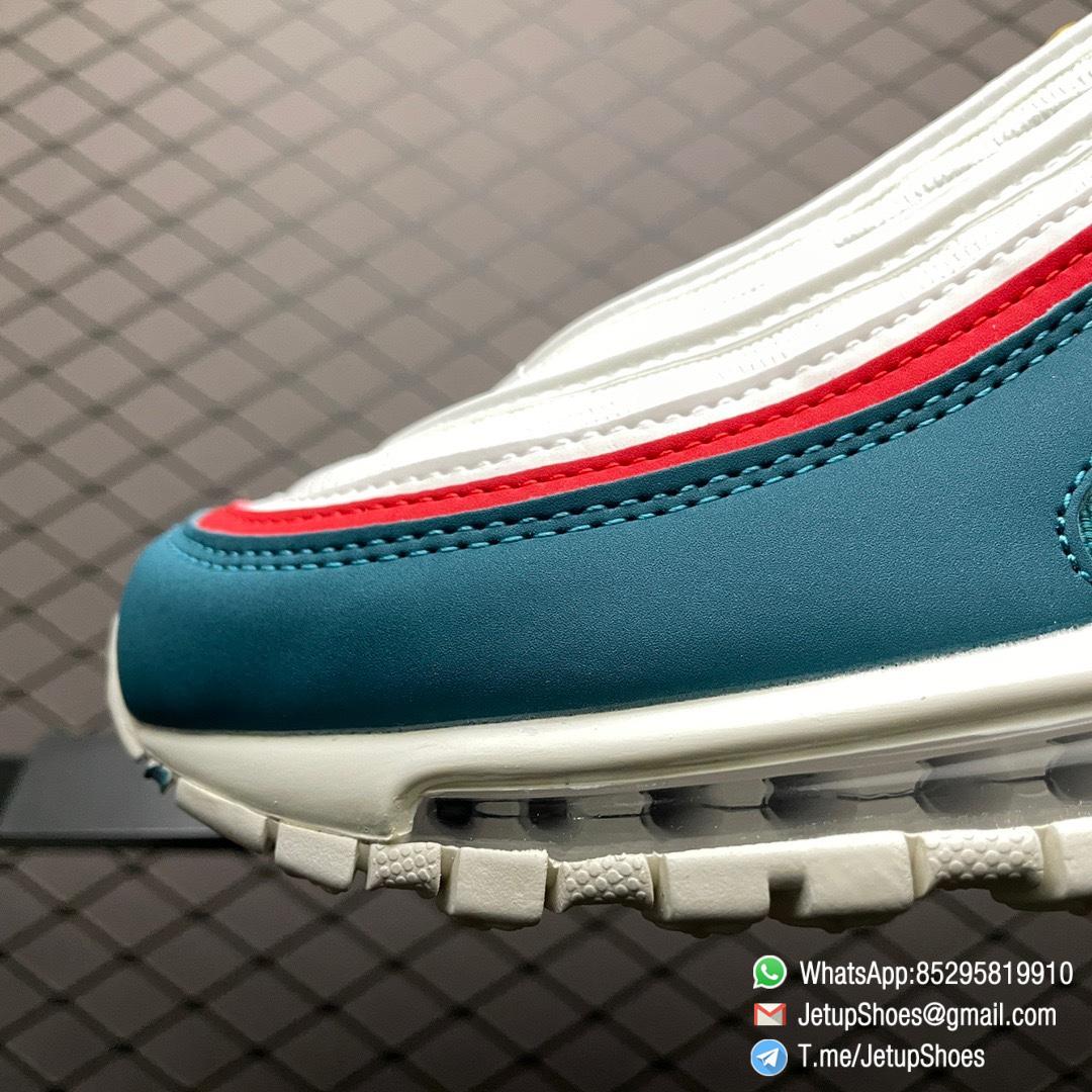 Best Replica Air Max 97 Cream White Green Red Running Shoes SKU DC3494 995 5
