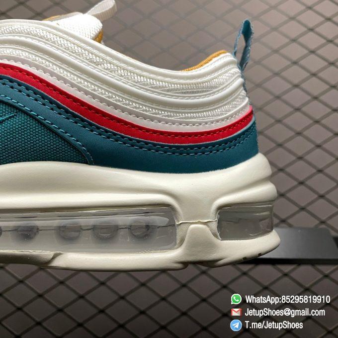 Best Replica Air Max 97 Cream White Green Red Running Shoes SKU DC3494 995 6
