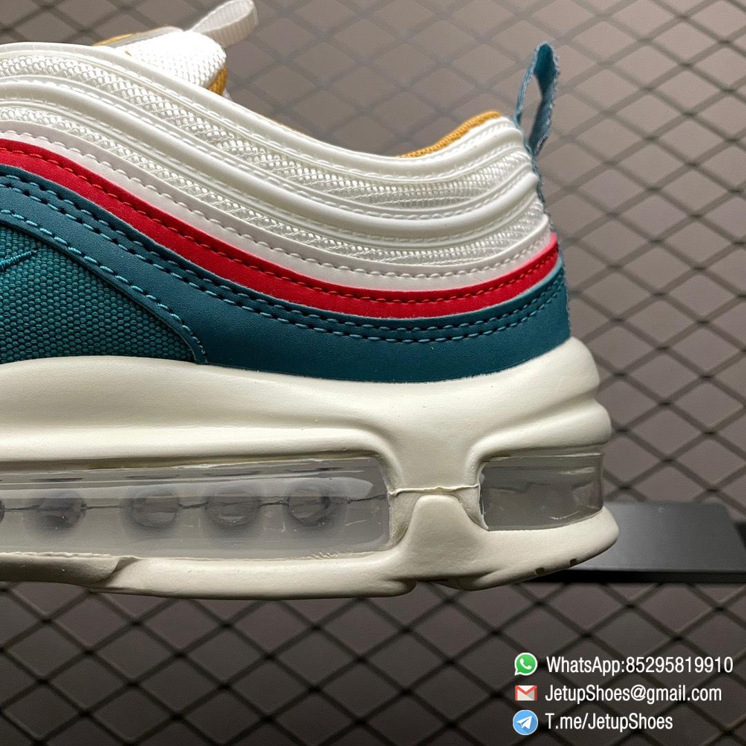 Best Replica Air Max 97 Cream White Green Red Running Shoes SKU DC3494 995 6