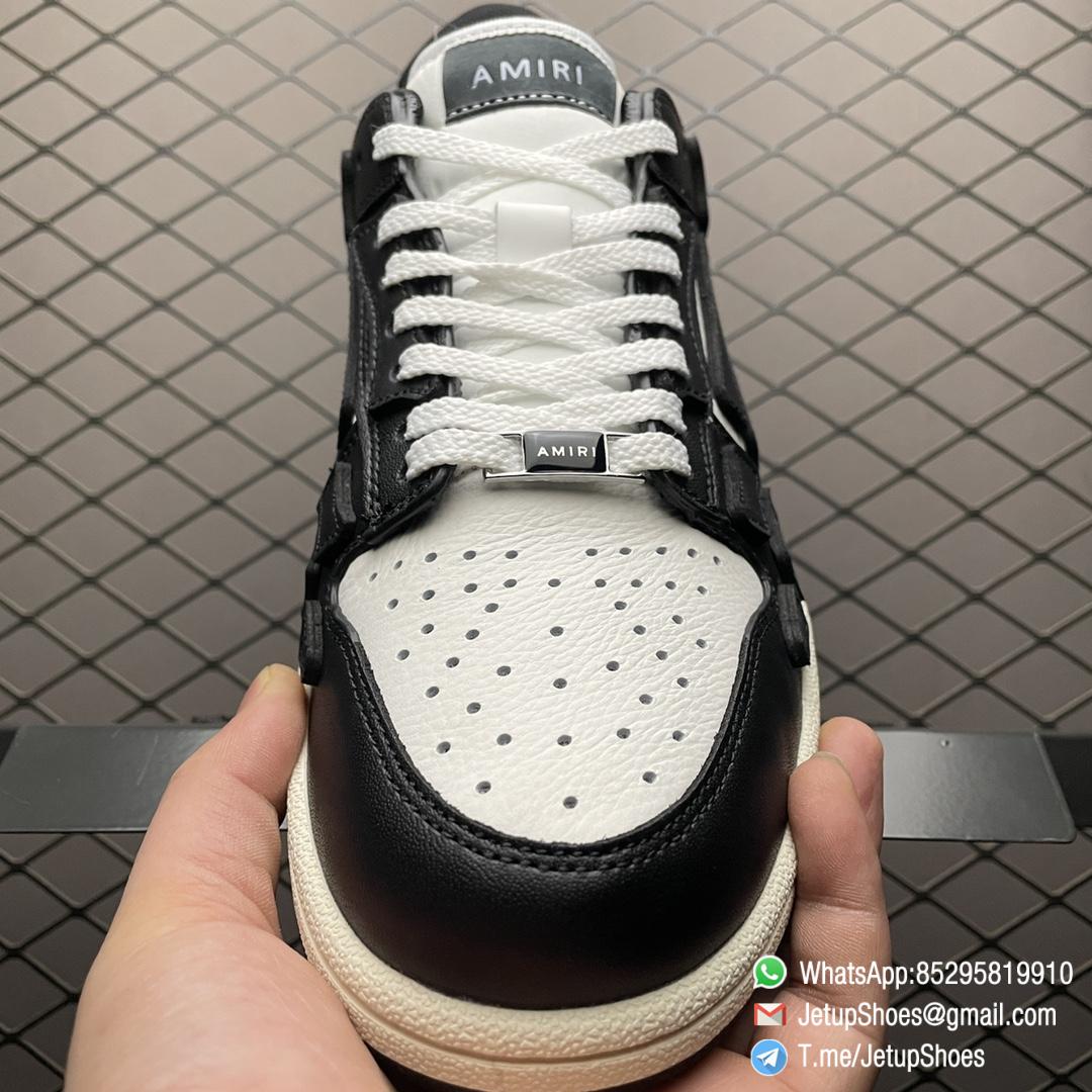 Best Replica Amiri Skel Top Low Sneakers Black White Top Quality Fashion Shoes 3 Best Replica Amiri Skel Top Low Sneakers Black White Top Quality Fashion Shoes 3